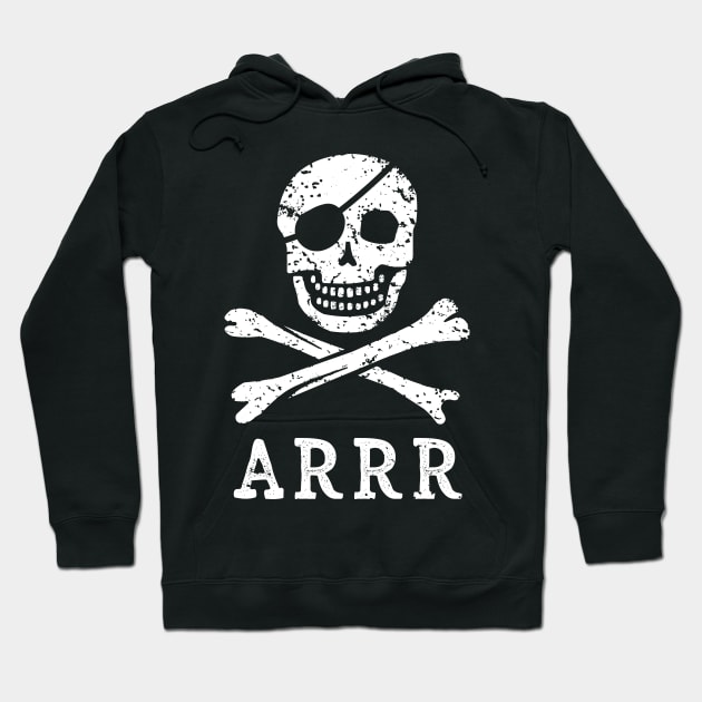 Pirate Skull & Crossbones - Arrr Hoodie by IncognitoMode